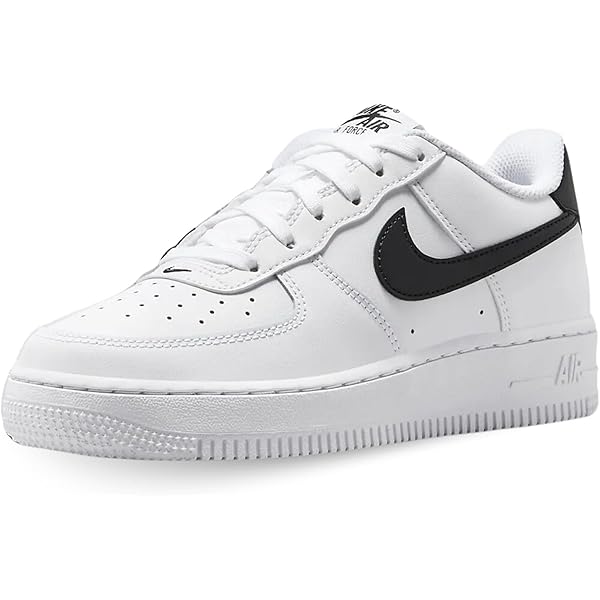 Nike Air Force 1 ブラック/ホワイト サイズ23cm Amazon.com | Nike Air Force 1 Big Kids' Shoes (FV5948-101, White